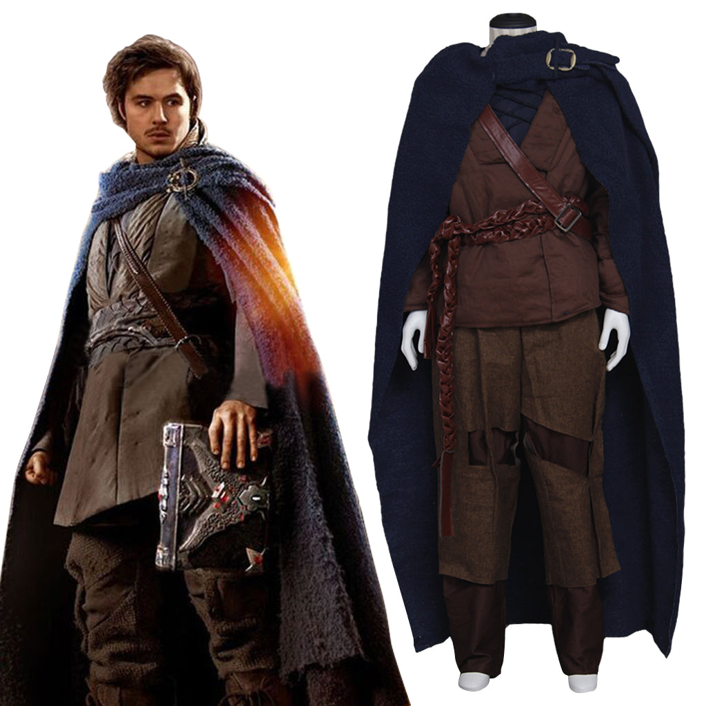 Halloweez Medivh Cosplay Costume | Men's Battle Suit Set | Game Cosplay Series - Halloweez
