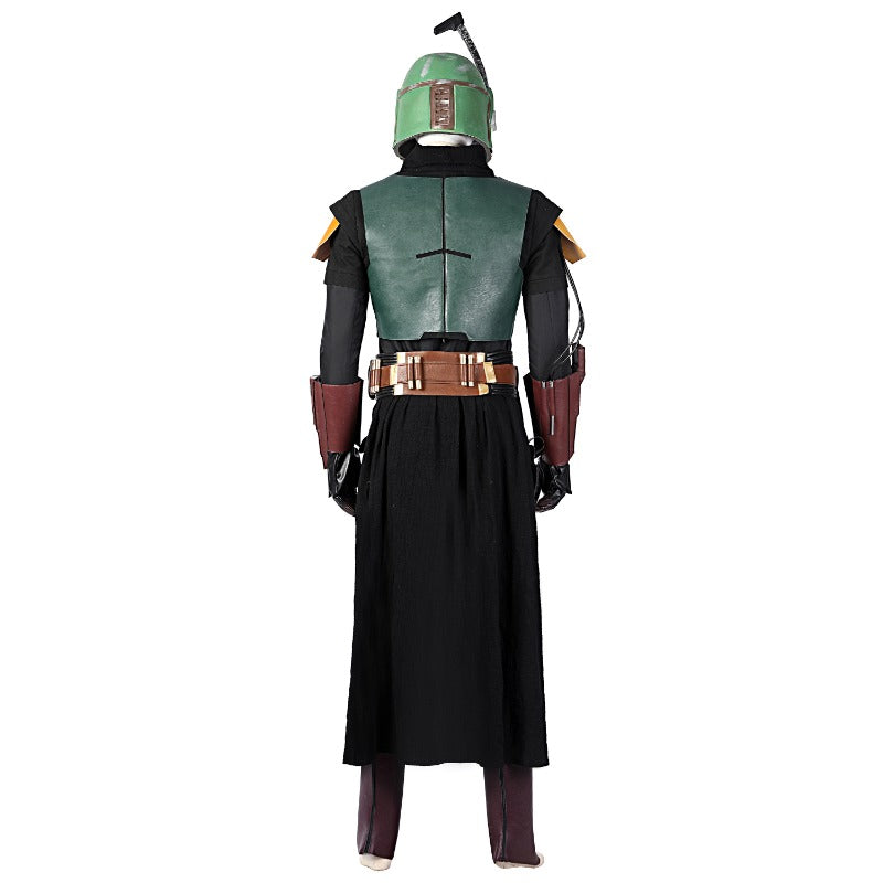 Halloweez Star Wars Boba Fett Full Set Cosplay Costume - Authentic Halloween Outfit for Enthusiasts