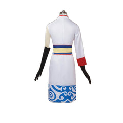 Gintama Final Chapter Eternal Yorozuya Future Kagura Slit Cheongsam 2D Cosplay Costume - Halloweez