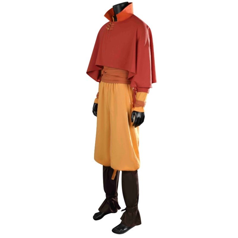 Aang Kuzon Twinkle Toes Cosplay Costume for Halloween, Christmas, Comic - Con & Anime Parties - Coscosmos