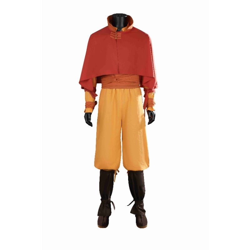 Aang Kuzon Twinkle Toes Cosplay Costume for Halloween, Christmas, Comic - Con & Anime Parties - Coscosmos