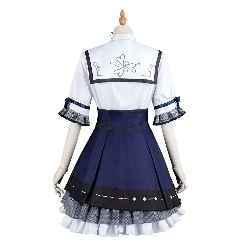 World Project PJSK Kiritani Haruka Cosplay Costume Anime Dress Set - Halloweez