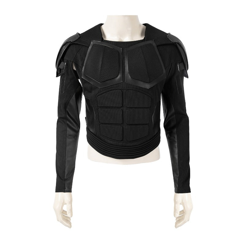 Halloweez Black Noir Cosplay Jumpsuit - The Ultimate Halloween Superhero Costume for Adults