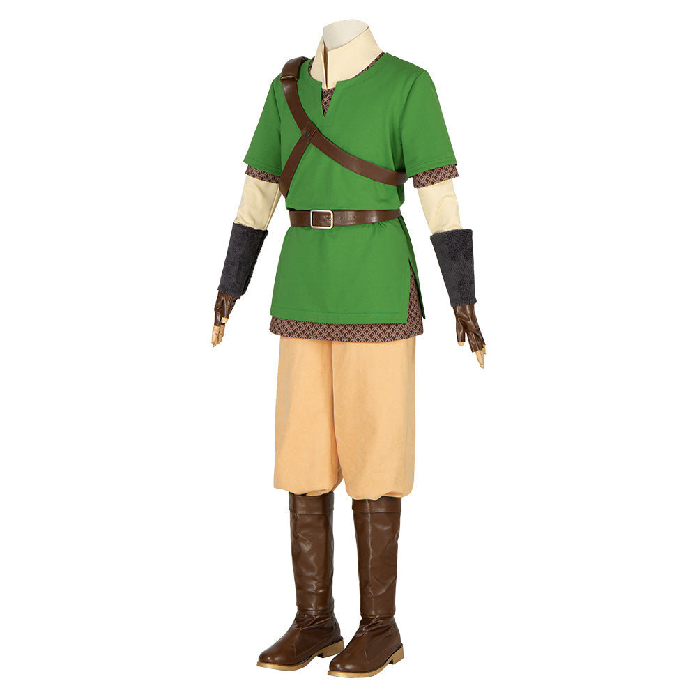 Halloweez Skyward Sword Link Cosplay Costume - Ultimate Game-Inspired Attire for Enthusiasts