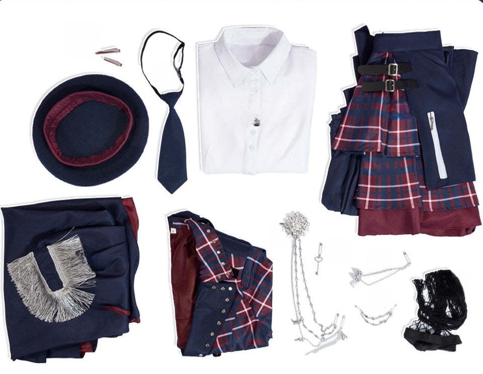 BanGDream Morfonica Kurata Mashiro Cosplay Costume Anime Game Outfit for Women - Halloweez