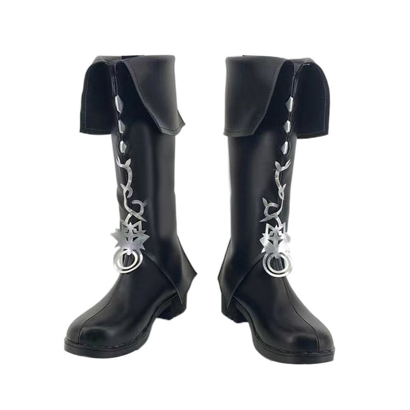 1569 Arknights Lappland Cosplay Shoes for Anime Conventions and Performances - Halloweez