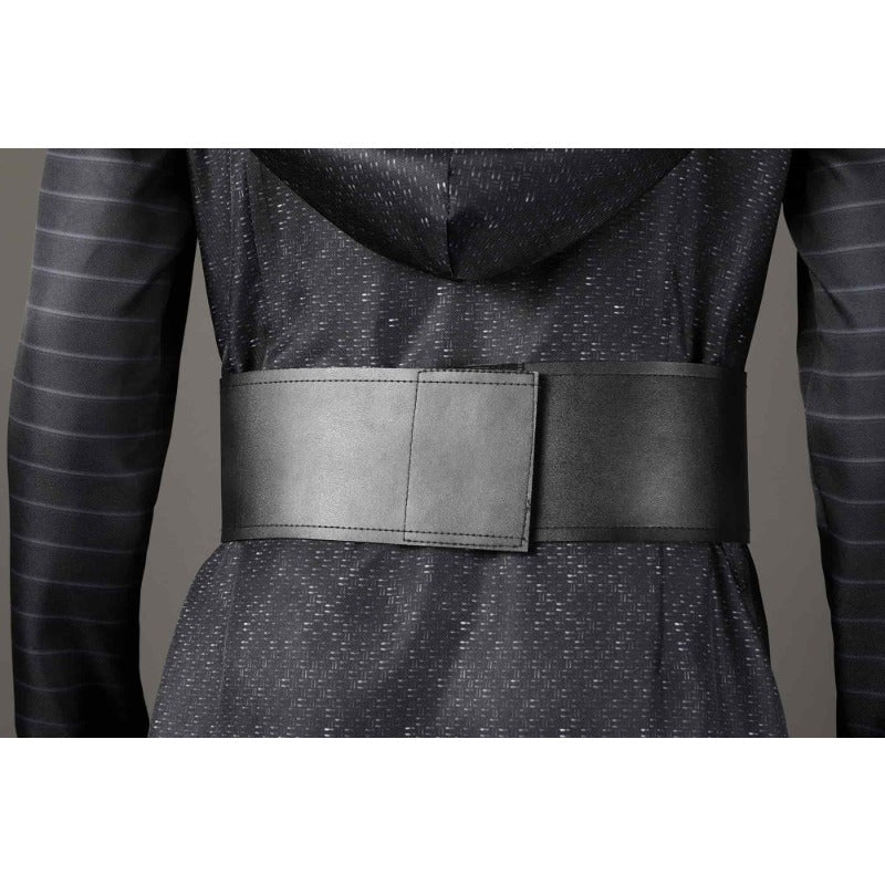 Halloweez Kylo Ren Costume for Adults - Premium Black Cloak and Mask Outfit