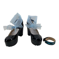 1375 Arknights Purestream Eyjafjalla Cosplay Shoes for Anime Conventions - Halloweez