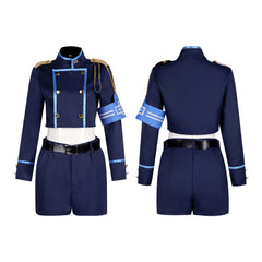Azure Archive Cosplay Costume Blue Archive Railway Twin Academy Uniform Game Costume - Halloweez
