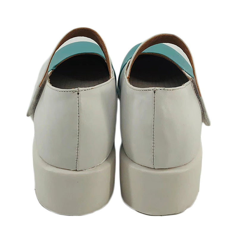 Doki Doki Literature Club Cosplay Shoes for Monika, Yuri, Sayori, Natsuki - Anime Convention Footwear - Halloweez