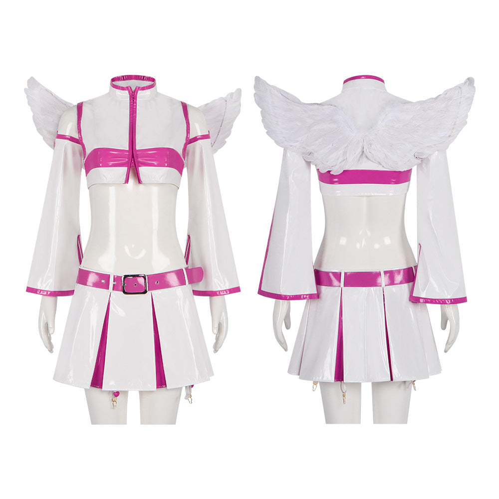 2.5 Dimensional Seduction Cosplay Costume Liliel Tachibana Mihari Amano Lilisha Angel - Halloweez