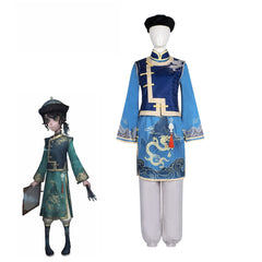 Identity V Cosplay Costume Painter Golden Skin Rare Fashion Eternal Life Game Character Role-Playing Outfit - Halloweez