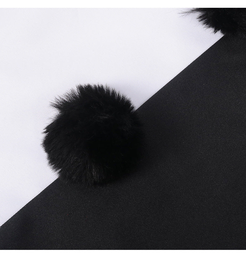 Spooky Halloween Christmas Killer Clown Cosplay Costume Set - Halloweez