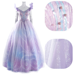 Wicked Witch of the West Cosplay Costume - Elphaba Glinda Musical Movie Roleplay Outfit for Halloween Cosplay Convention