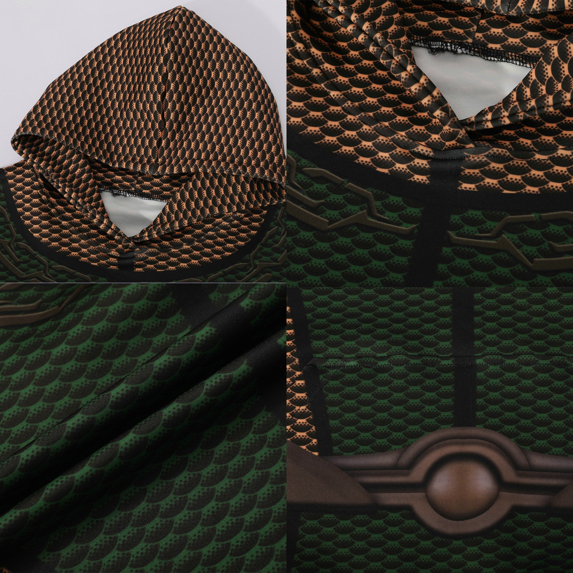 The Boys Cosplay Costume Homelander The Deep Starlight Hoodie for TV Show Fans - Halloweez