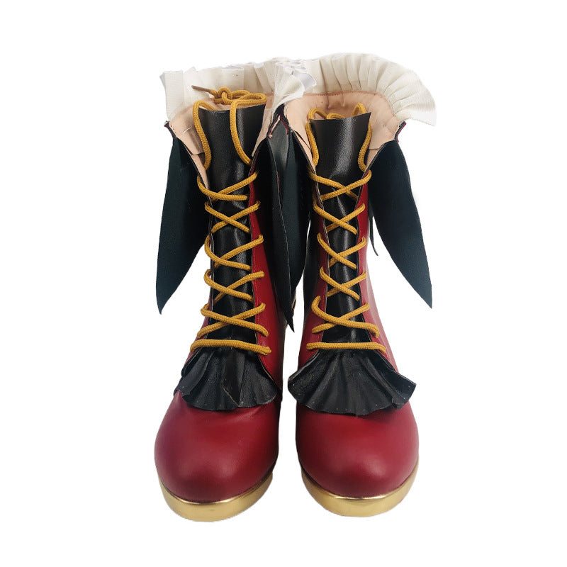 Virtual Anchor Bingtang IO Cosplay Shoes for Anime Conventions and Performances - Halloweez