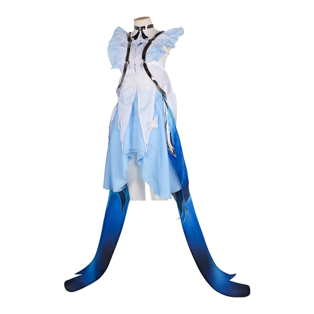 Wandering Coast Guard Cosplay Costume Game Same Outfit 2D Anime Comic Convention - Halloweez