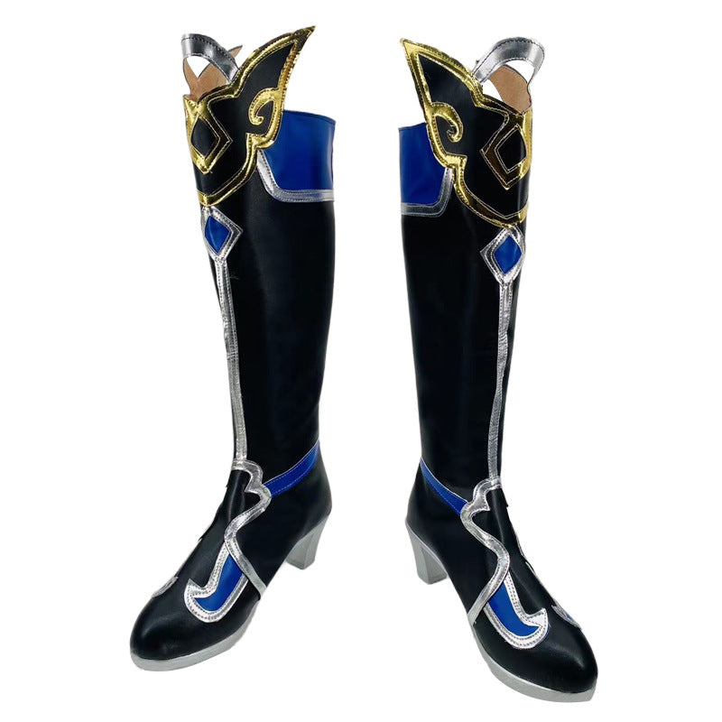 Honkai: Star Rail Jingliu Cosplay Shoes for Anime Conventions and Performances - Halloweez