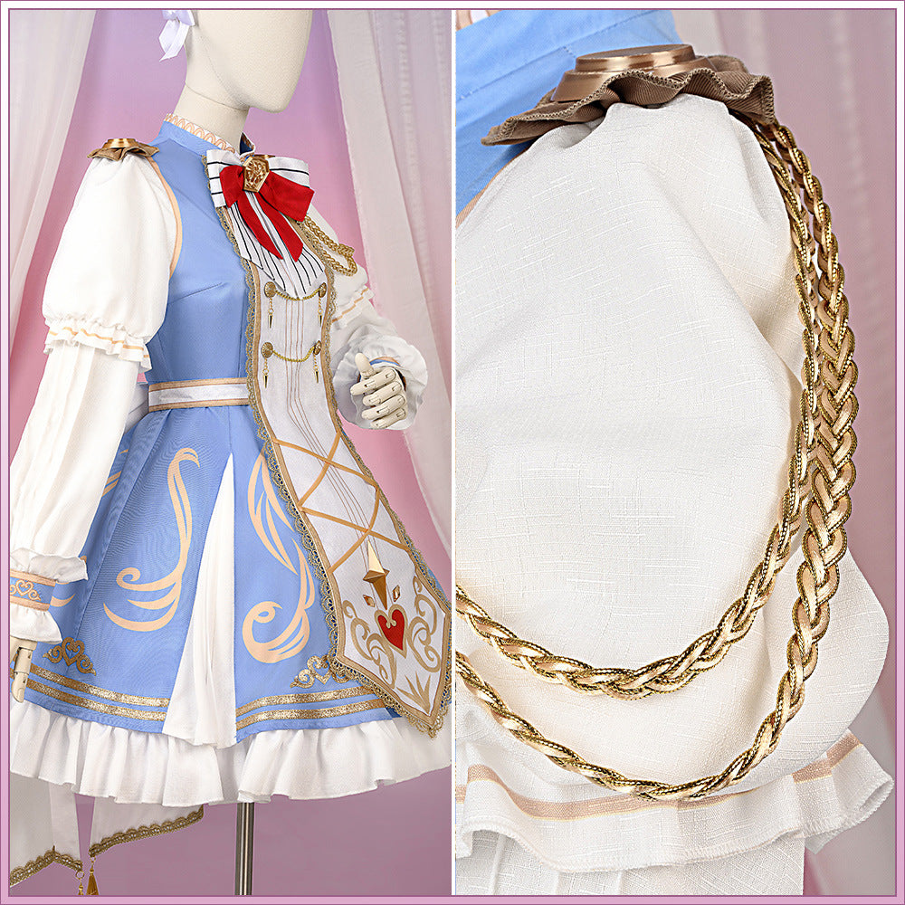 World Project PJSK Hoshino Ichika Cosplay Costume Anime Game Dress Set - Halloweez