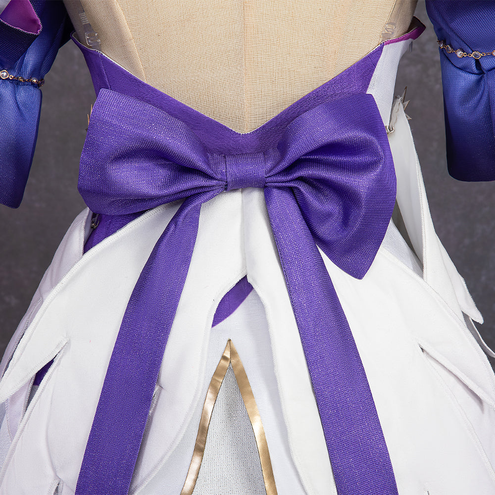 Peluca y accesorios para cosplay de Halloween | Conjunto de uniforme Honkai Star Rail con horquillas, pendientes y guantes