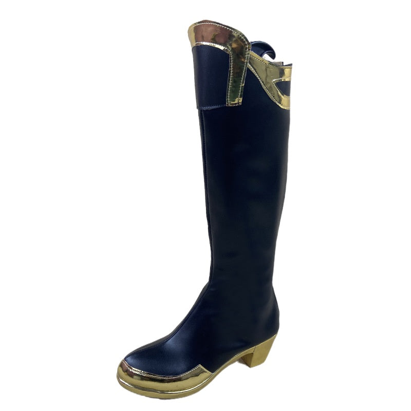 2138 Hundred Miles Xuan Ce Cosplay Shoes for Honor of Kings Game - Halloweez