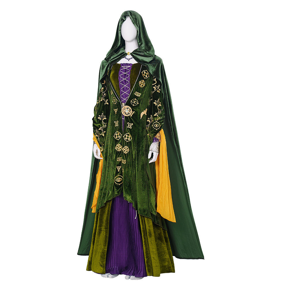 Halloweez Winifred Sanderson Witch Costume for Hocus Pocus 2 Themed Halloween Parties