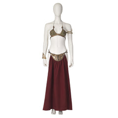 Halloweez Princess Leia Slave Girl Cosplay Costume – Timeless Look for Enthusiasts and Gatherings