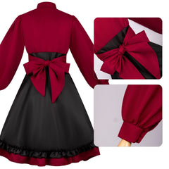 Medieval Gothic Dark Vampire Dress - Women's Cosplay Costume for Halloween - Halloweez