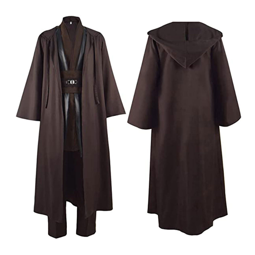 Star Wars Cosplay Costume Anakin Obi-Wan Role Play Halloween Costume - Halloweez