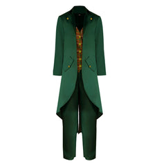 Medieval Gothic Tailcoat Cosplay Costume for Magician Stage Performance