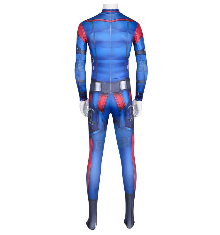 2023 New Marvel Guardians of the Galaxy 3 Cosplay Star Lord Jumpsuit Halloween Performance Costume - Halloweez