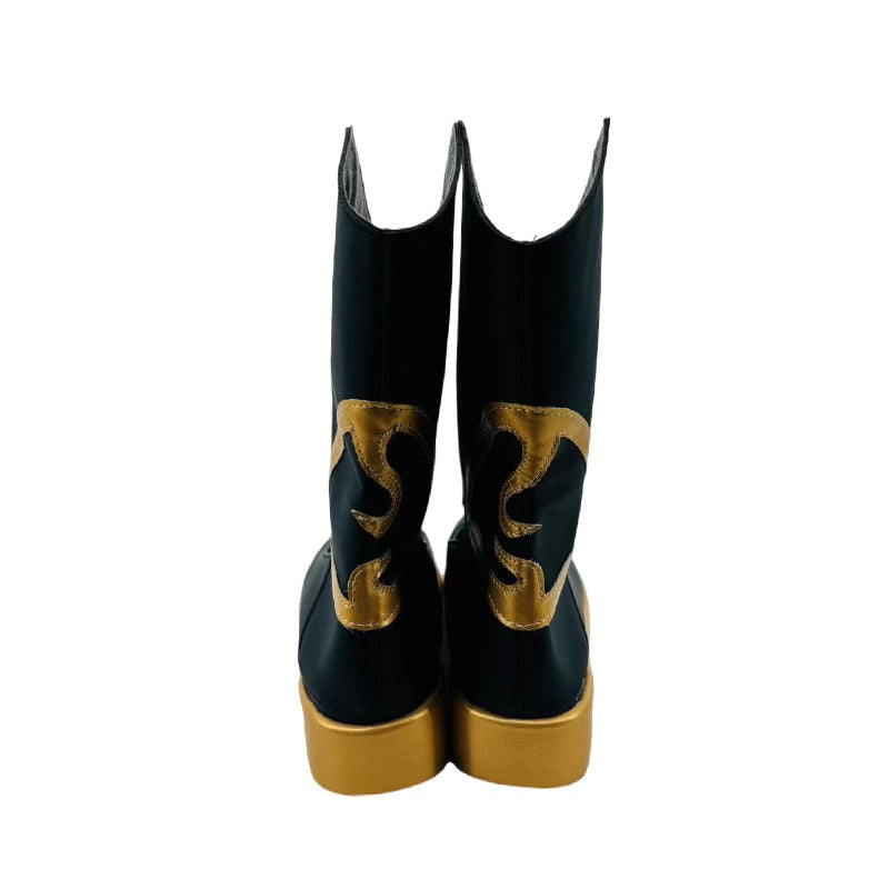 1410 Hate Smoke Away Cosplay Shoes for Anime Conventions and Performances - Halloweez
