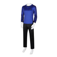 Star Trek Strange New World Enterprise Spock Costume for Halloween Cosplay Role Play - Halloweez