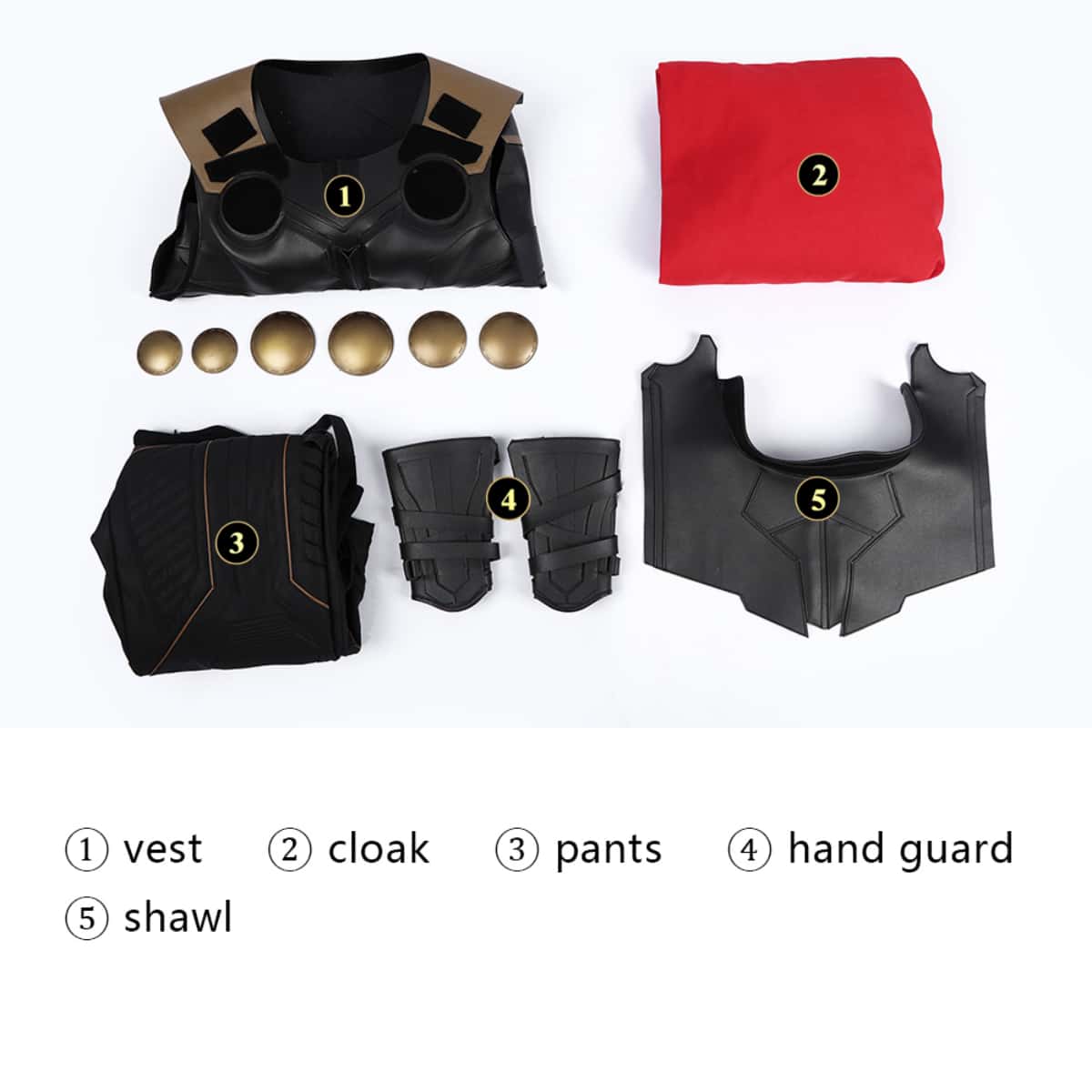 Avengers 5 Doomsday Thor Cosplay Costume, Custom High-end for Halloween & Comic Con - Halloweez