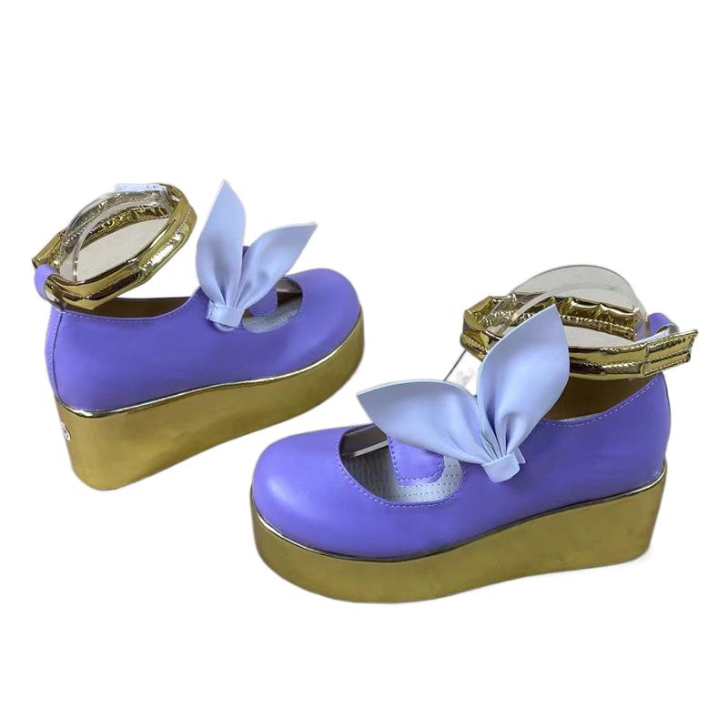 1974 Honor of Kings Xiao Qiao Lilac Knot Cosplay Shoes for Anime Expo Performance - Halloweez