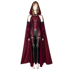 Halloweez Scarlet Witch Cosplay Costume 2021 WandaVision New Wanda Suit for Halloween