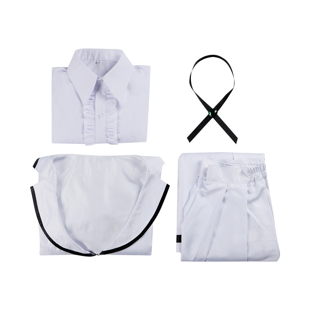 Rock is a Lady's Taste Cosplay Costume Rinomiya Lilith, Kurogane Otowa Long Dress for Anime Fans - Halloweez