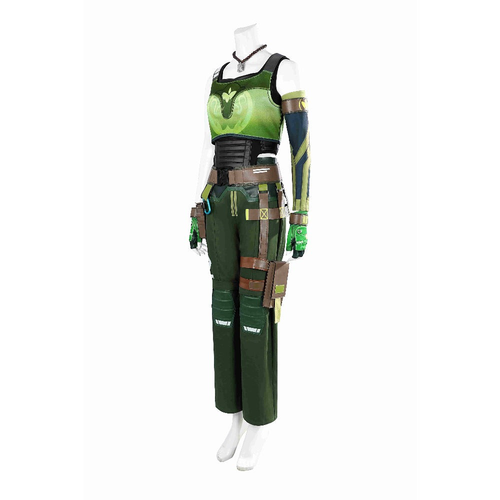 Valorant Skye Cosplay Costume Full Set | Premium Agent Outfit - Halloweez