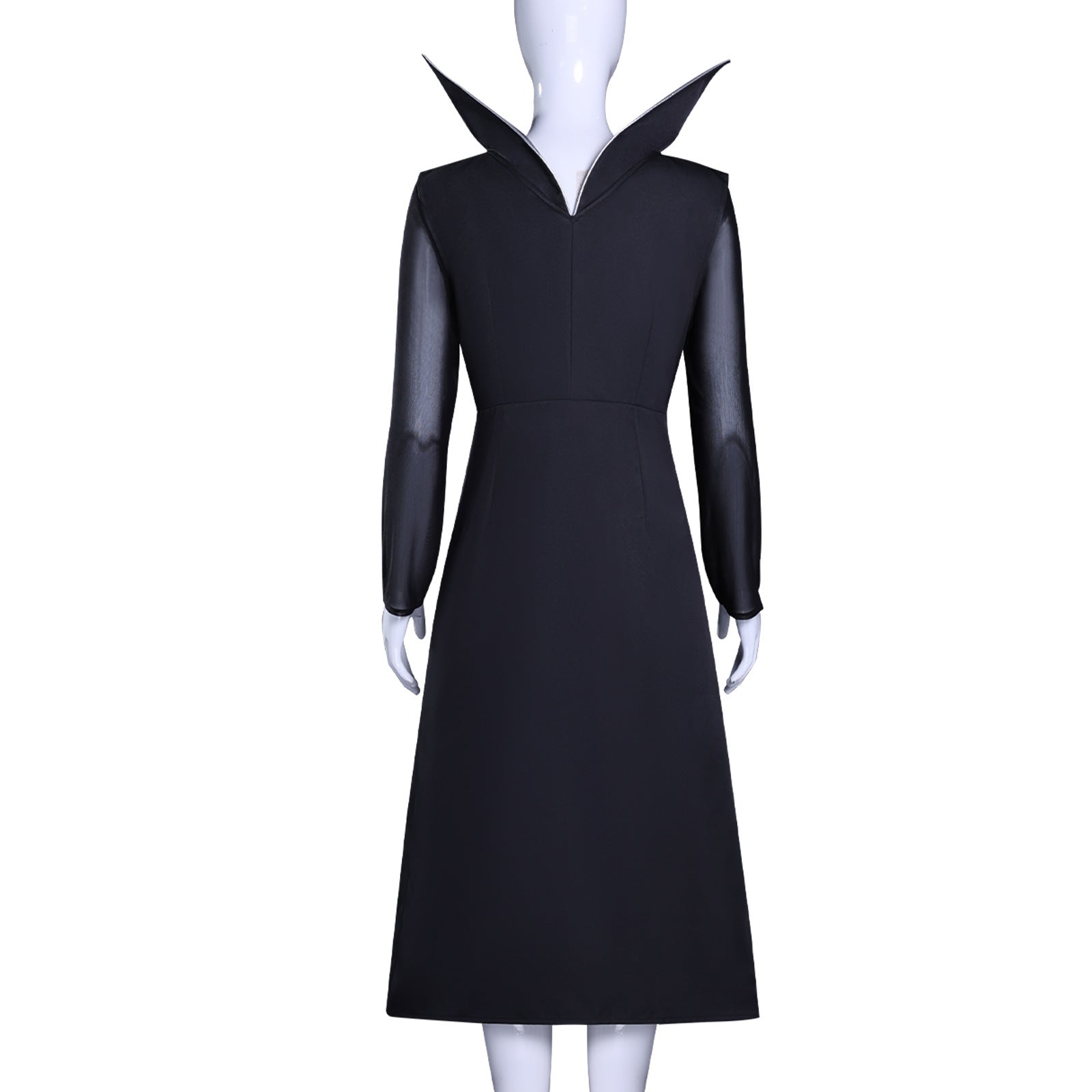Wednesday Addams Cosplay Costume from The Addams Family TV Show - Halloweez