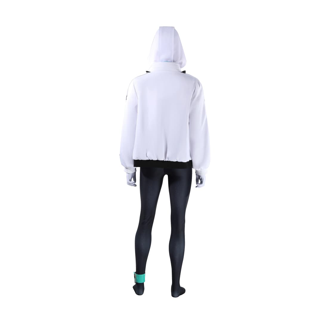Spider-Man: Across the Spider-Verse Gwen Stacy Ghost-Spider Cosplay Costume - Halloweez
