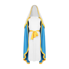 European Retro Long Robe Cloak Cosplay Medieval Hooded Cape Monk Missionary Stage Costume - Halloweez