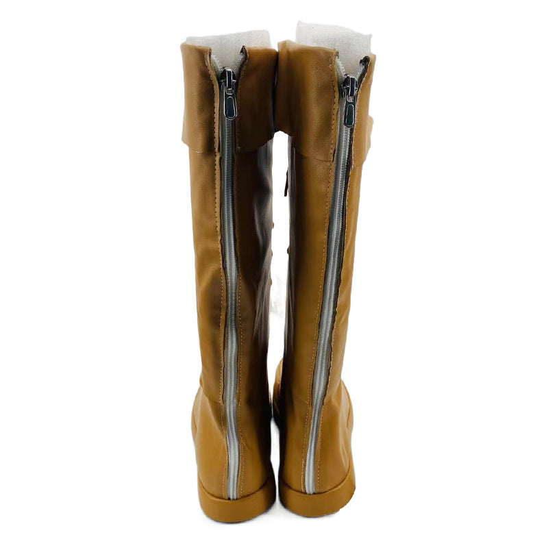 Oriental Natural Healing Rai Jiuye Cosplay Shoes for Anime Conventions - Halloweez