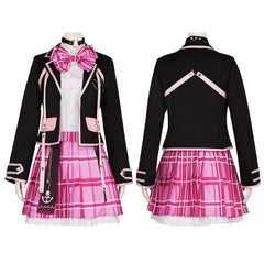Virtual VTuber Minato Aqua Cosplay School Uniform Lolita J Uniform Student Outfit - Halloweez