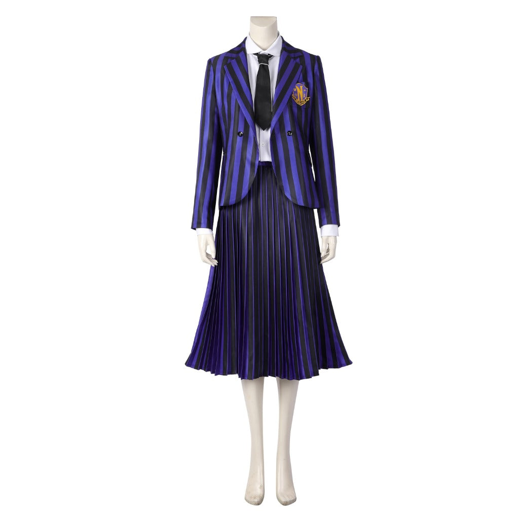 Enid Sinclair Bianca Barclay Cosplay Costume from Wednesday Adams Nevermore Academy - Halloweez