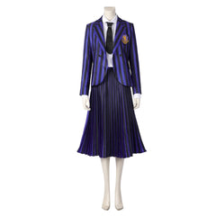 Enid Sinclair Bianca Barclay Cosplay Costume from Wednesday Adams Nevermore Academy - Halloweez