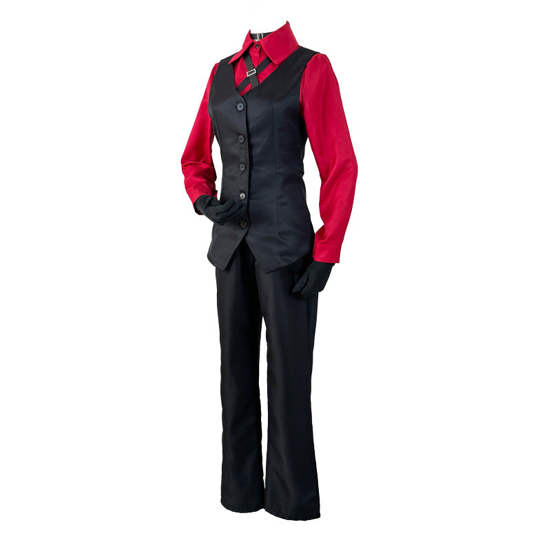 Bungo Stray Dogs BEAST Nakahara Chuuya IF Line Cosplay Costume Slim Waist Full Set Daily Outfit - Halloweez