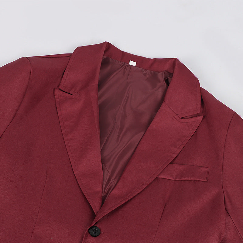 Halloween Clown 2 Dual Delusion Red Clown Suit Cosplay Costume Set - Halloweez