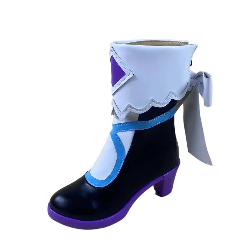 1788 Honor of Kings Xiao Qiao Time Witch Cosplay Shoes for Anime Conventions - Halloweez