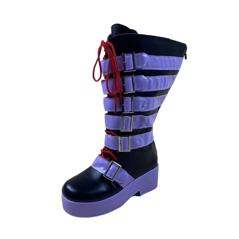1693 Identity V Gardener Halloween Cosplay Shoes for Anime Expo Performance - Halloweez