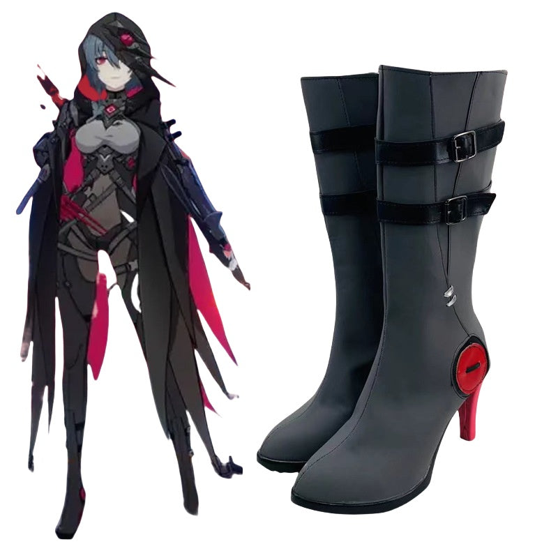 Honkai Impact 3 Raven Cosplay Shoes for Anime Conventions and Performances - Halloweez